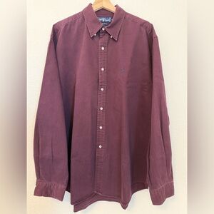 Polo Ralph Lauren Men’s  100% Cotton Long Sleeve Button Down Shirt